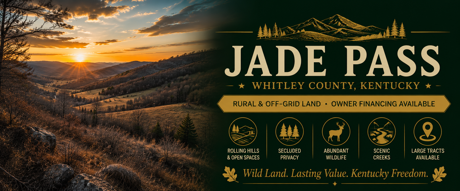 Jade Pass Tract 21 land for sale in Whitley County, Kentucky