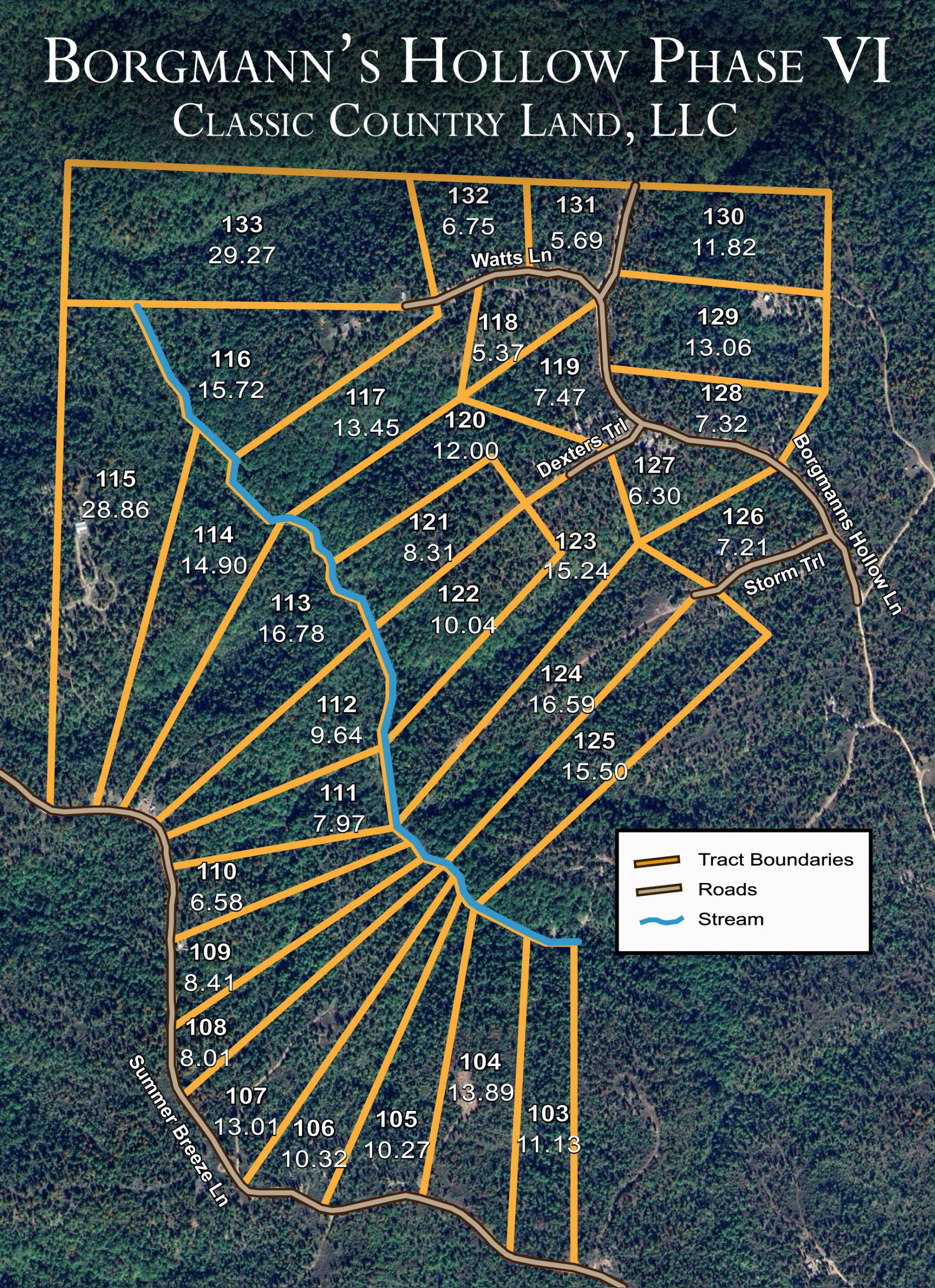 Tract Layout