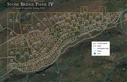 tract layout map for Stone Bridge Phase IV Tract 254, 5.97 acres for sale in LatimerHaskell County, Oklahoma