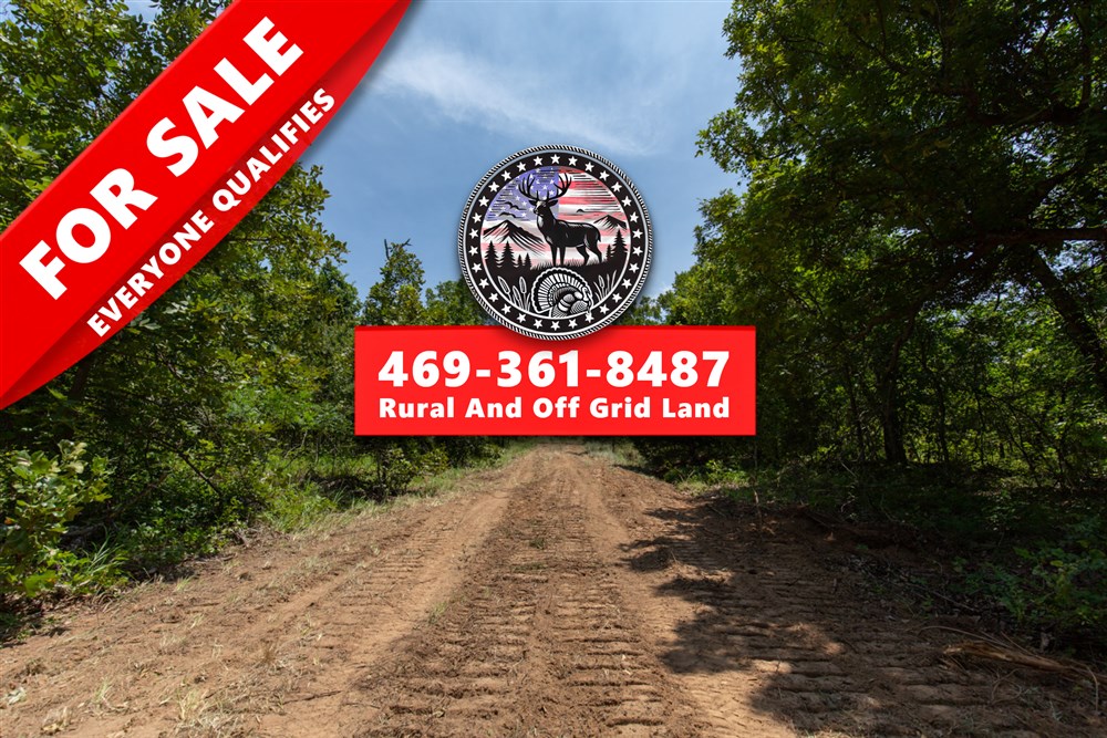 3.05 acre rural land tract for sale at Timber Ridge Tract 58 in McIntosh County, Oklahoma