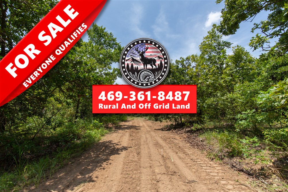 3.1 acre rural land tract for sale at Timber Ridge Tract 60 in McIntosh County, Oklahoma