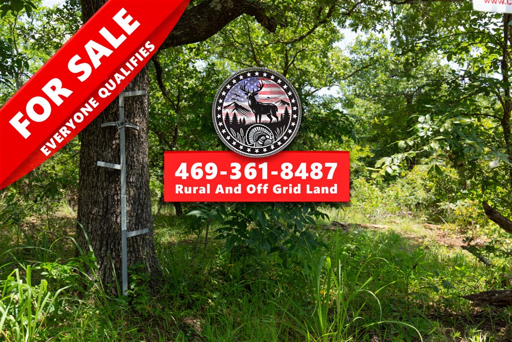 2.5 acre rural land tract for sale at Timber Ridge Tract 63 in McIntosh County, Oklahoma