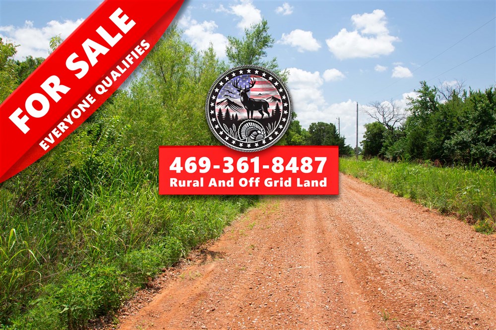 4.97 acre rural land tract for sale at Deep Fork Ranch Tract 14 in Okfuskee County, Oklahoma