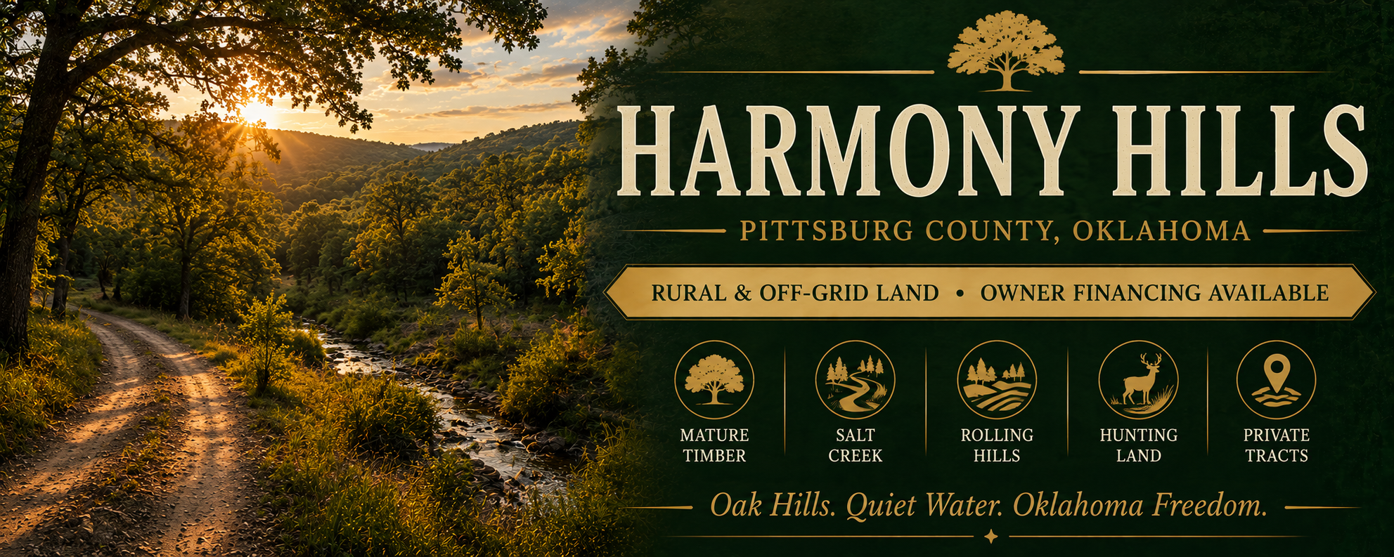 Harmony Hills Tract 6 land for sale in Pittsburg County, Oklahoma