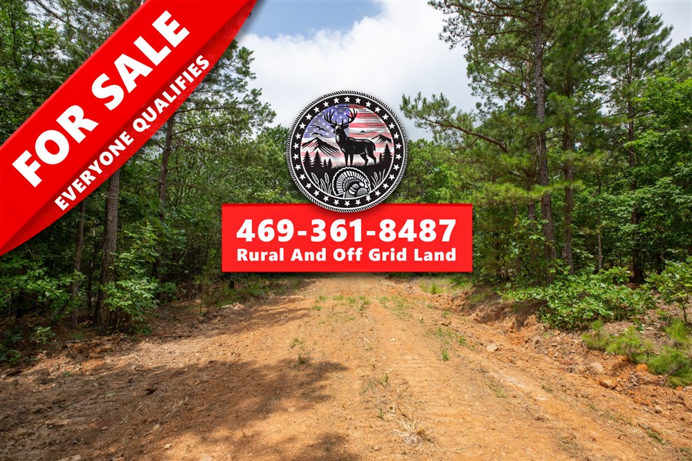 13.09 acre rural land tract for sale at Eagles Nest Ranch Tract 61 in Pushmataha County, Oklahoma