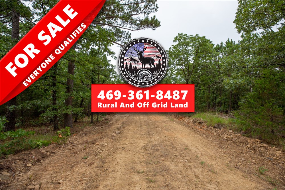 8.29 acre rural land tract for sale at Eagles Nest Ranch Tract 70 in Pushmataha County, Oklahoma
