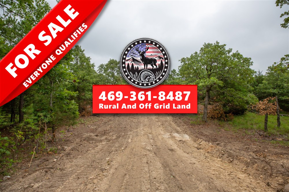 7.09 acre rural land tract for sale at Eagles Nest Ranch Tract 77 in Pushmataha County, Oklahoma