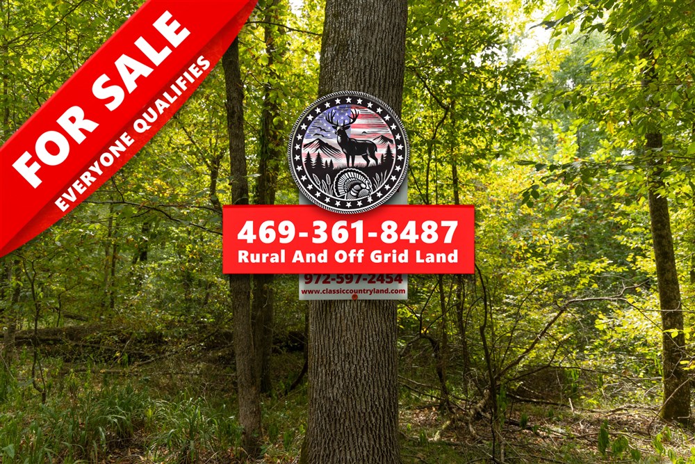 6.4 acre rural land tract for sale at Big White Oak Tract 123 in Perry County, Tennessee