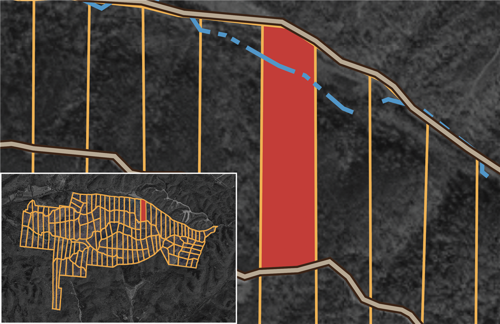 15.98 acre rural land tract for sale at Big White Oak Tract 14 in Perry County, Tennessee
