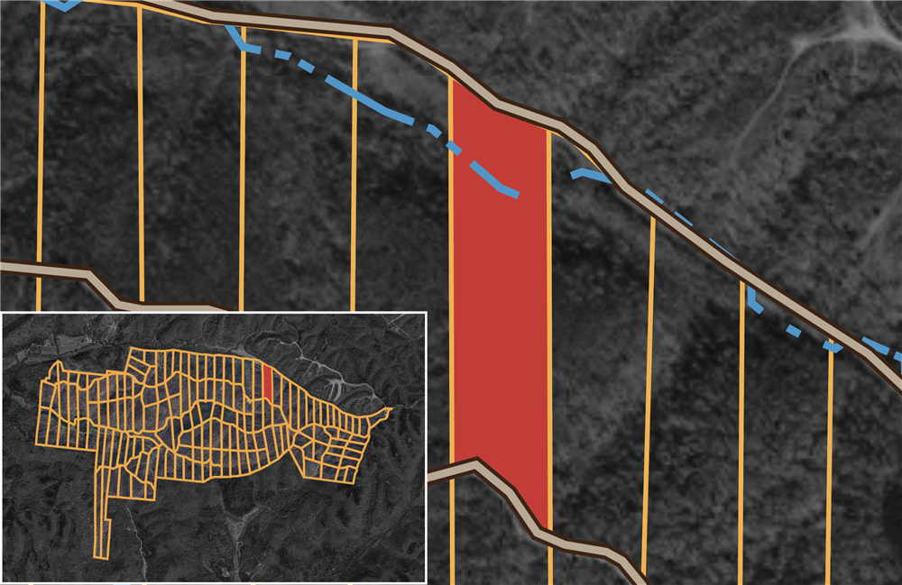 14.25 acre rural land tract for sale at Big White Oak Tract 15 in Perry County, Tennessee