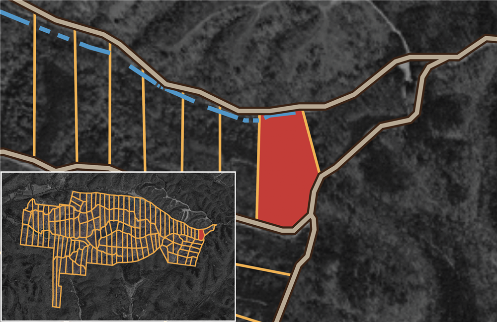 7.85 acre rural land tract for sale at Big White Oak Tract 28 in Perry County, Tennessee