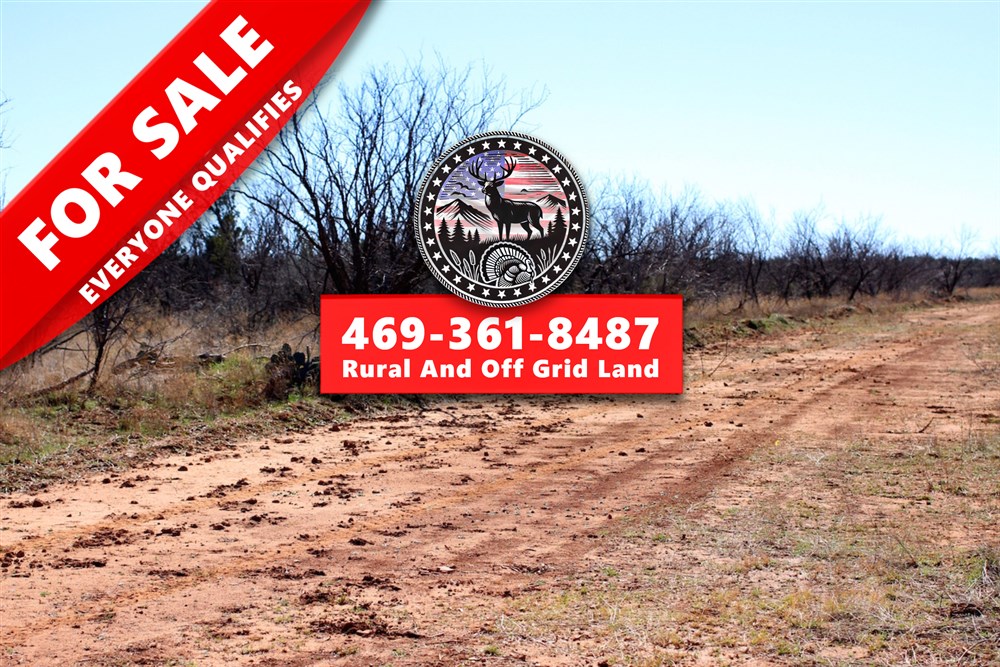 64.01 acre rural land tract for sale at Red Rock Ranch Tract 14 in Knox County, Texas
