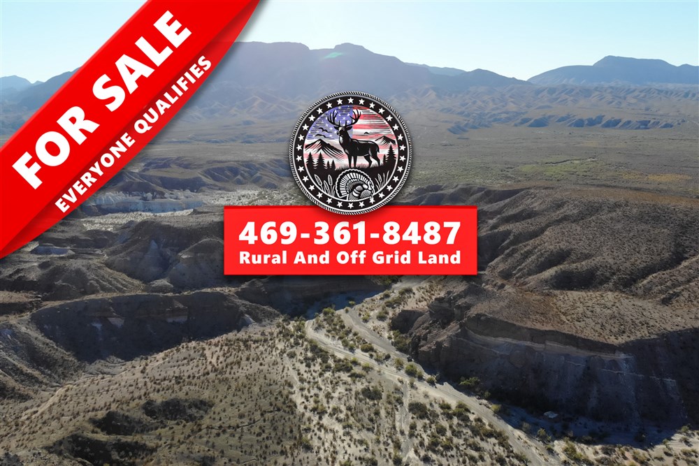 22.05 acre rural land tract for sale at Vista Linda Canyon Tract 20 in Presidio County, Texas