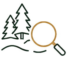 Rural land buying checklist icon